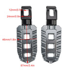 Front Footrests Foot Pegs for Tiger 900 Scrambler 1200XC 1200XE 1200X (2020–2024)