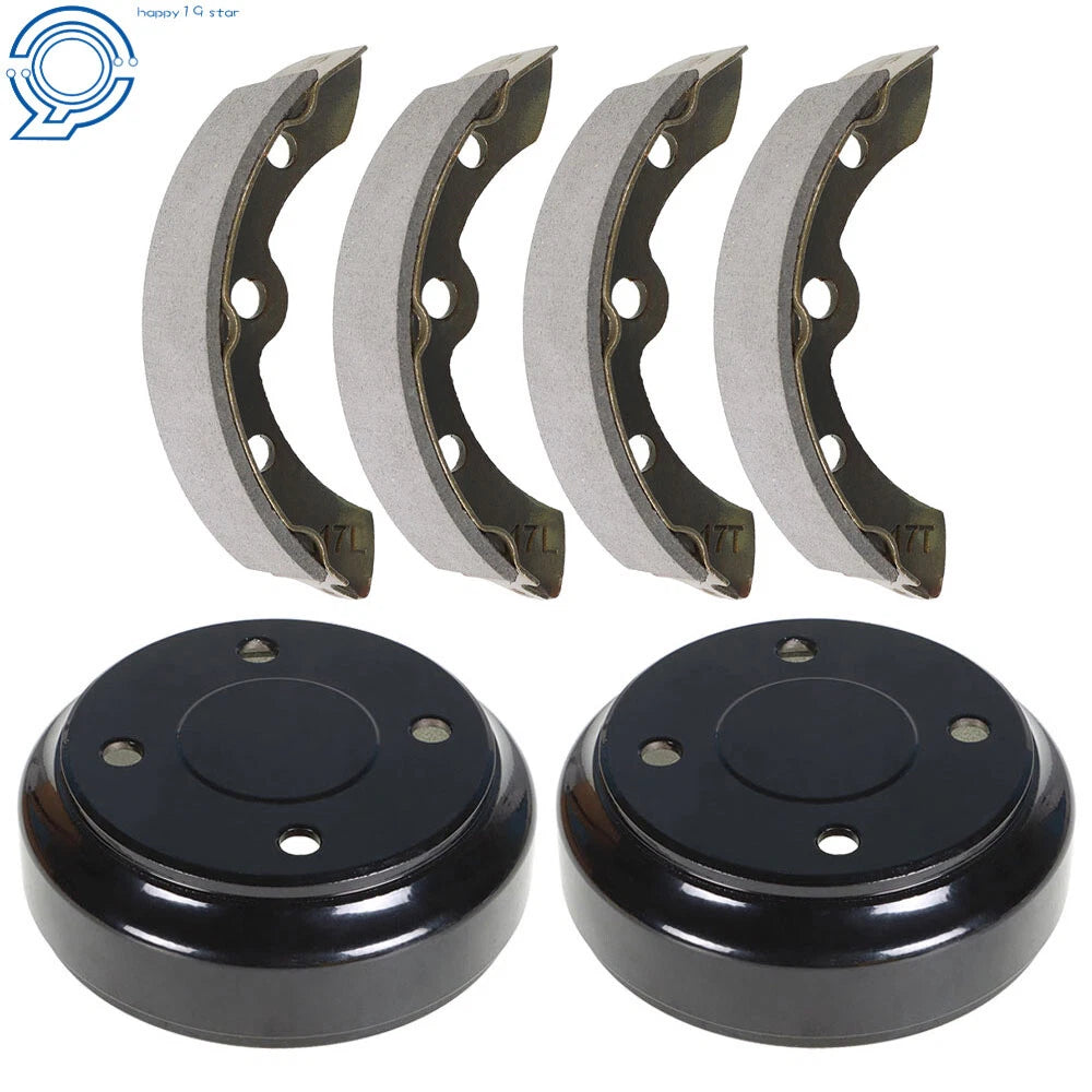 Brake Shoes and Drums Kit for Club Car Golf Cart DS & Precedent (1995–Present)