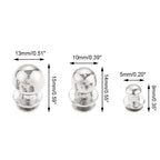 10X Zinc Alloy Mini Door Handle Pull Knob for Jewelry Chest Box Cabinet