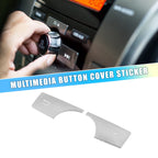 Set of 2 Multimedia Radio Button Covers for Mercedes-Benz GLK X204 (2009–2015)