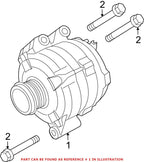 Genuine OEM Mopar Alternator for Ram C/V (2011–2015)