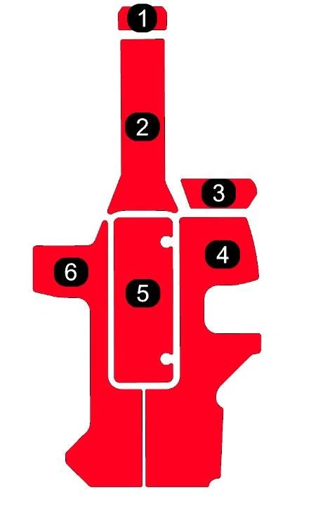 Seadek 2 Piece Cockpit Kit for Sea Ray 210 SPX Outboard (OEM)