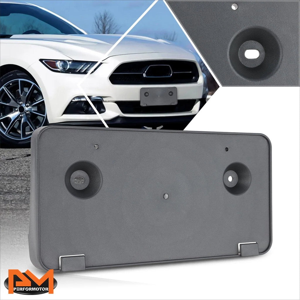 Tow Hook License Plate Mounting Bracket for Ford Mustang (2015–2017)