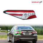 Tail Light Lamp for Toyota Camry (2018–2020) Left Driver Outer LED