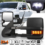 Power Heated Side Towing Mirrors with LED Signal for Silverado/Sierra (2014–2017)