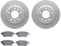 Rear Brake Pad and Rotor Kit for Mazda 6 (2006–2013) HC565NG