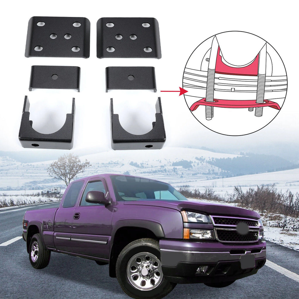 6" Rear Axle Flip Kit for Chevy Silverado Sierra 1500 (1999–2007)