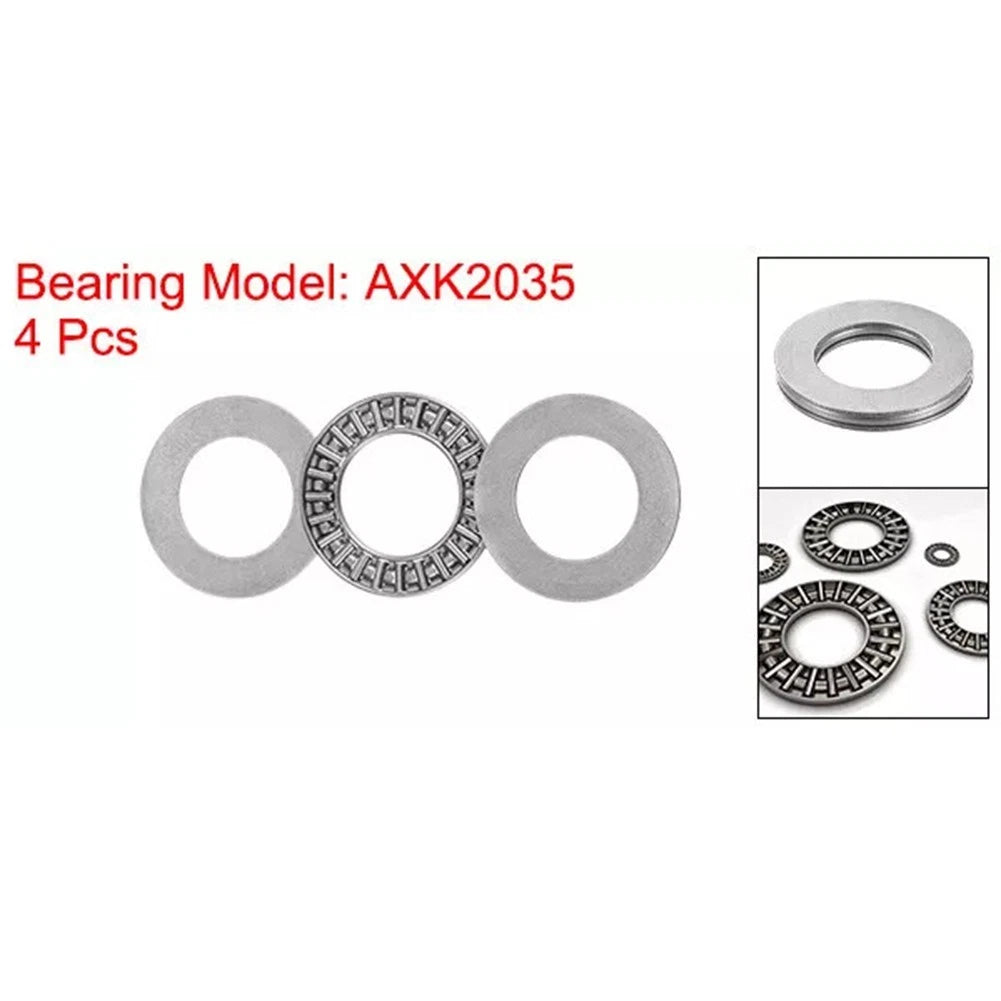 Set of 4 Thrust Bearings 20x35x2mm AXK2035 AS2035 Washers