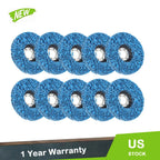 Set of 10 Easy Strip Discs for Paint Removal and Rust Cleaning