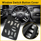 Chrome Steering Wheel Button Cover Trim for Mercedes Benz C E Class (2012–2016)