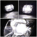 Chrome Housing Full LED Projector Fog Light Lamp for Freightliner Cascadia (2008–2017)