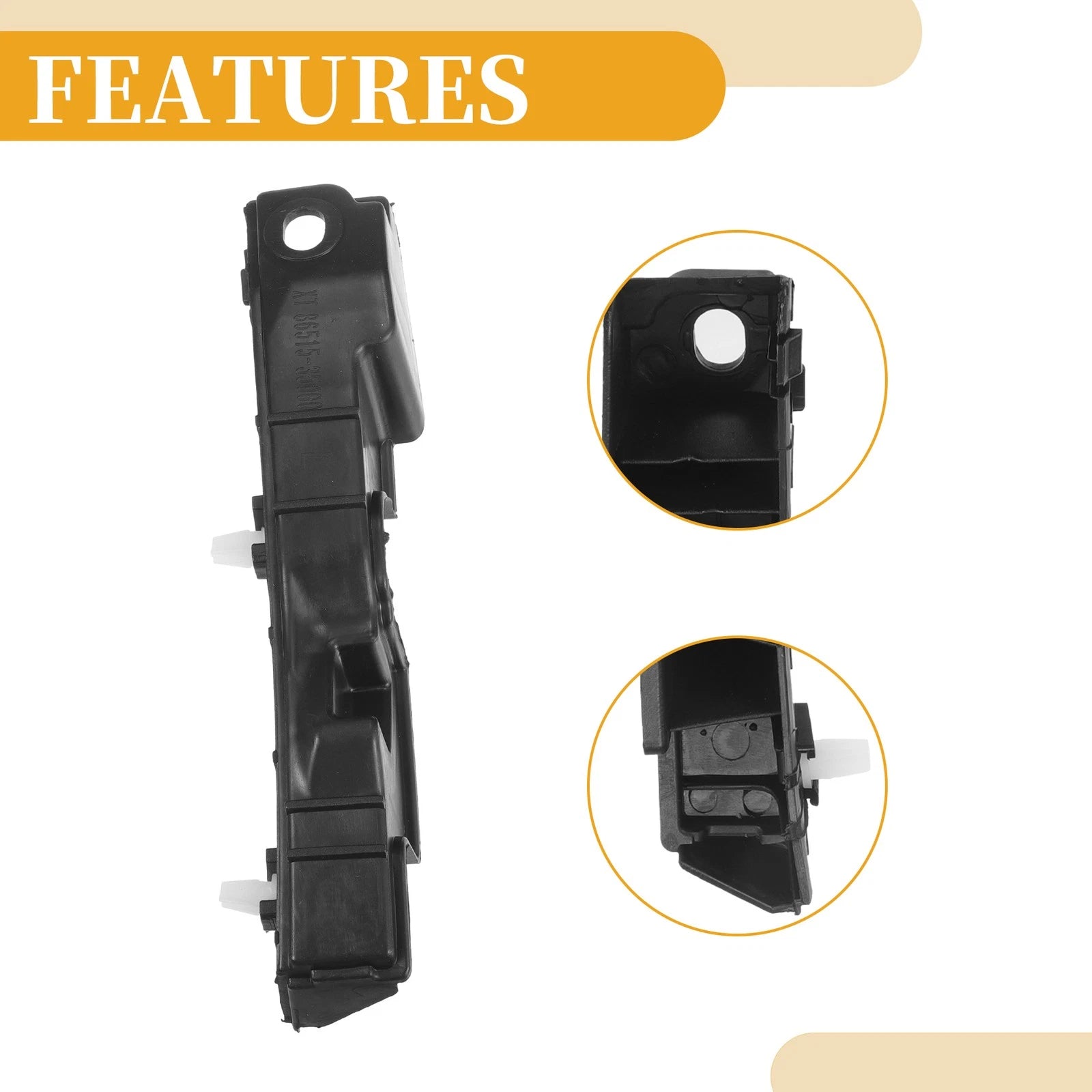 LH Front Bumper Support Bracket for Hyundai Sonata (2011–2015)