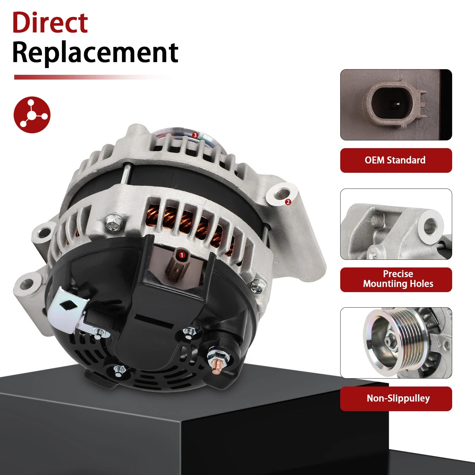 Alternator 120 Amp for Honda Civic CR-V (2012-2015)