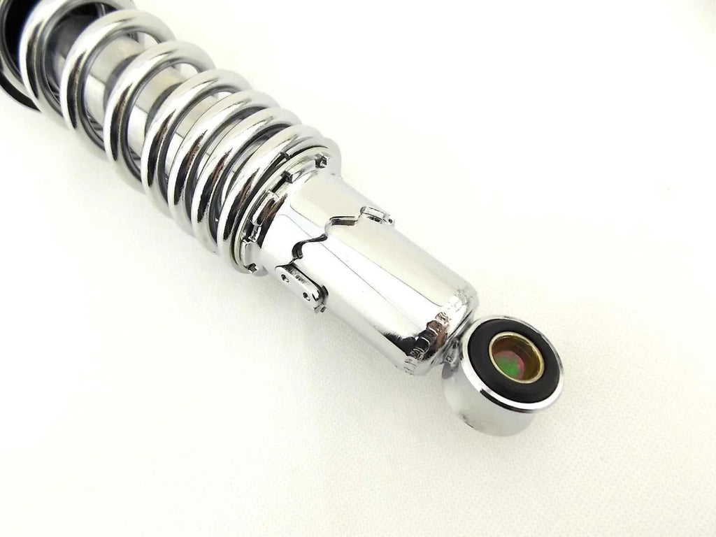 300mm JBS Chrome Rear Shock Absorbers for Yamaha XVS125 Drag Star (2000-2017)
