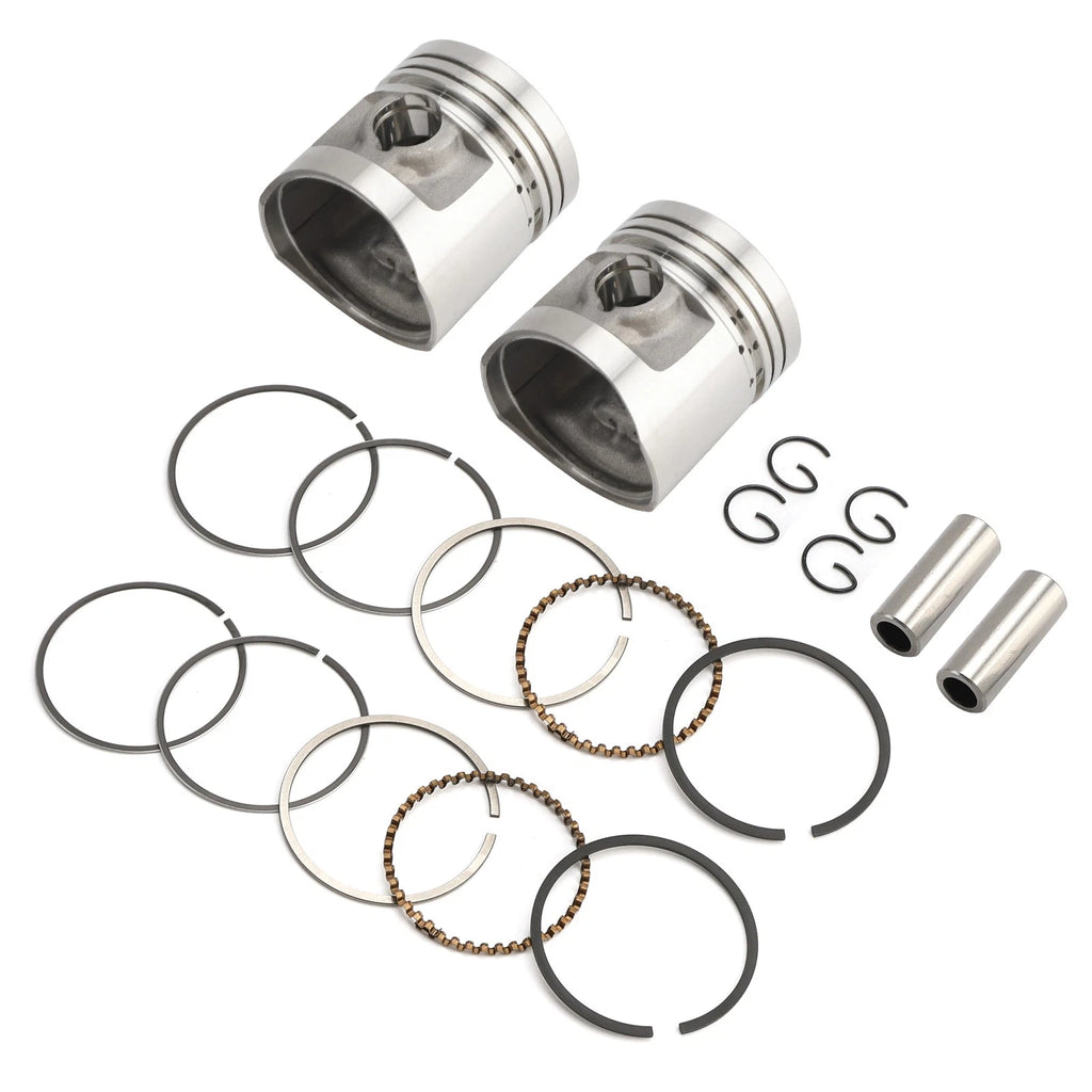 Piston Rings Pin Kit for Honda Rebel 125 CA/CM CD125T CB125T (#3)