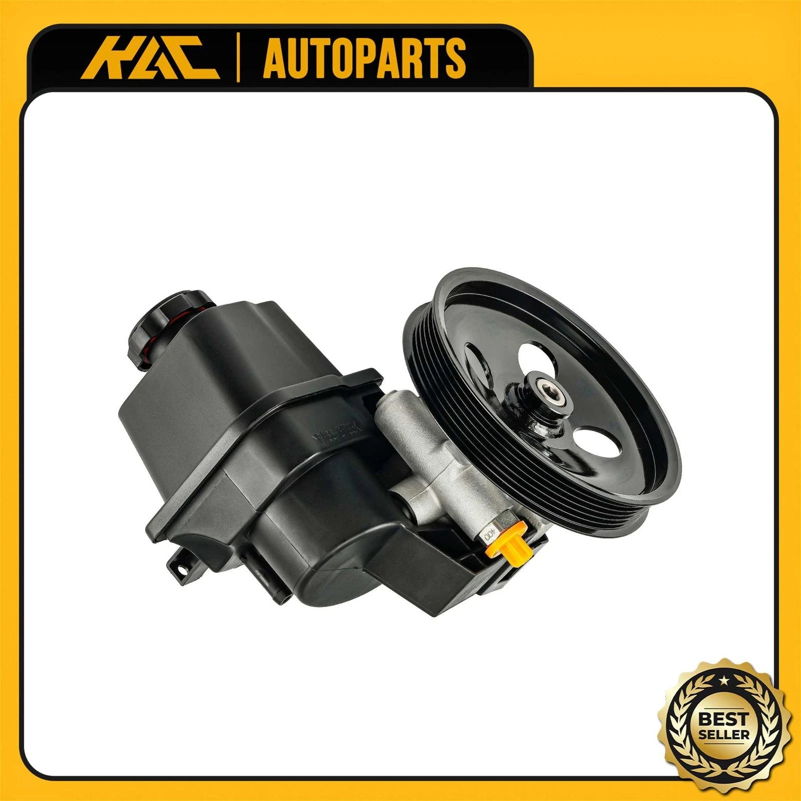 Power Steering Pump w/Pulley & Reservoir for Chevrolet Trailblazer (2003–2009)