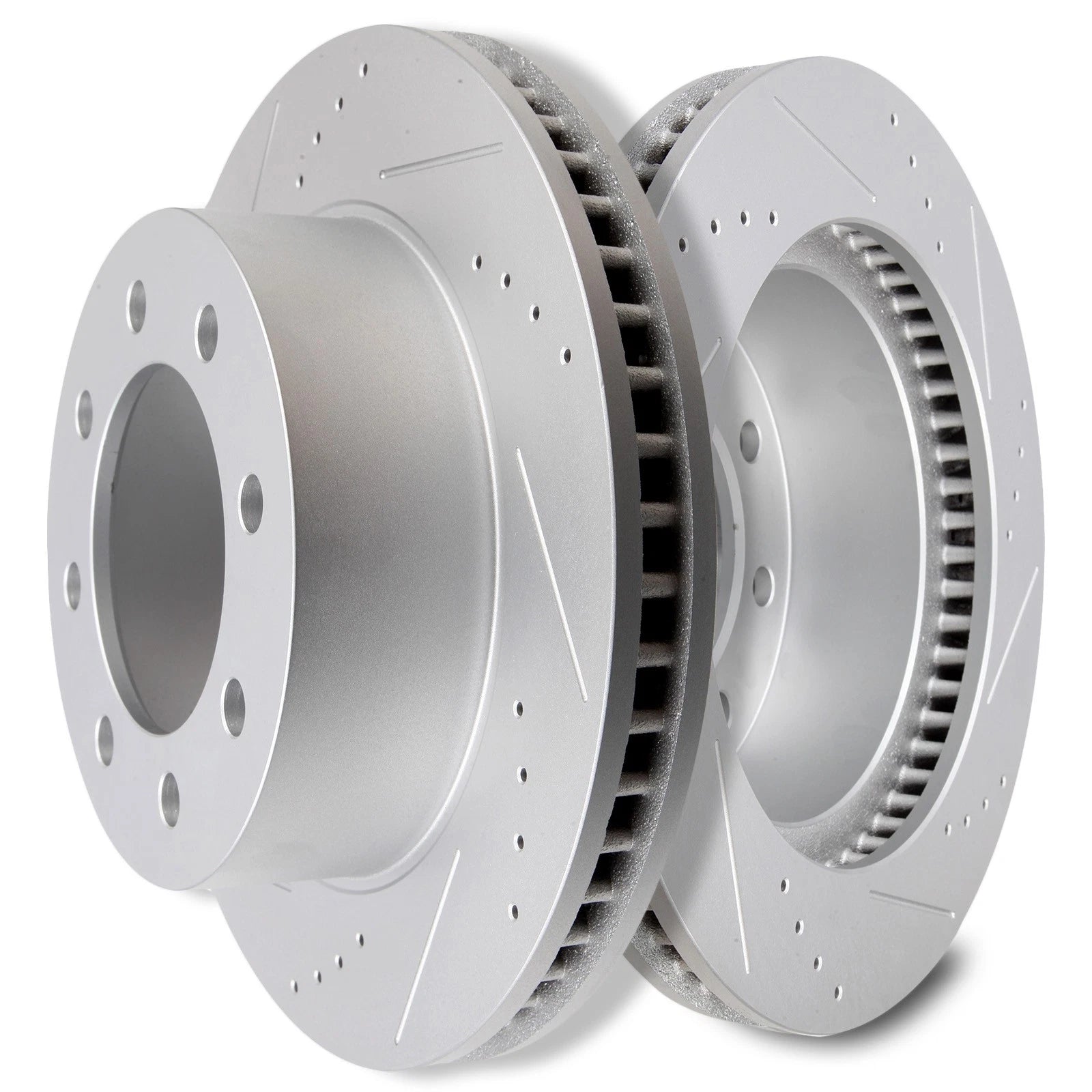 Drilled and Slotted Brake Rotors for Dodge Ram 1500 2500 3500 (2003–2008)