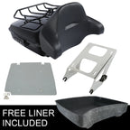 Chopped Trunk Backrest Rack Base Plate for Harley Touring Road Glide (2014–2026)