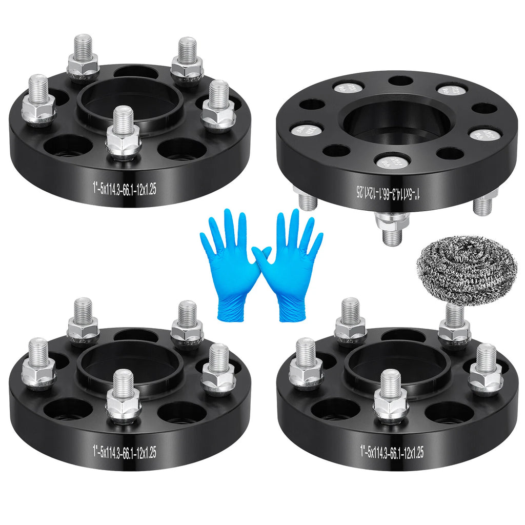 1 Inch Hubcentric Wheel Spacers for Nissan Infiniti (M12x1.25) (2012–2023)