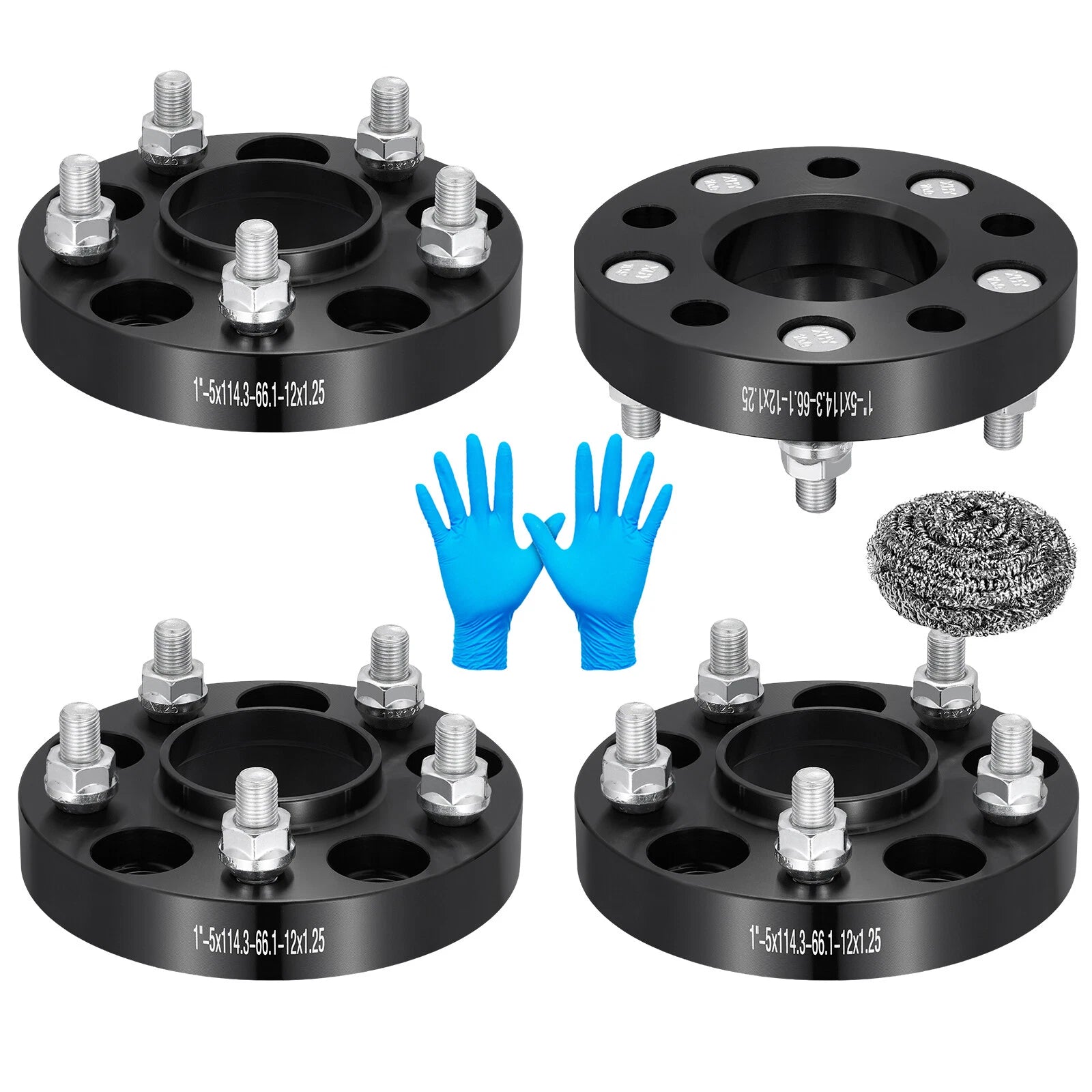 1 Inch Hubcentric Wheel Spacers for Nissan Infiniti (M12x1.25) (2012–2023)