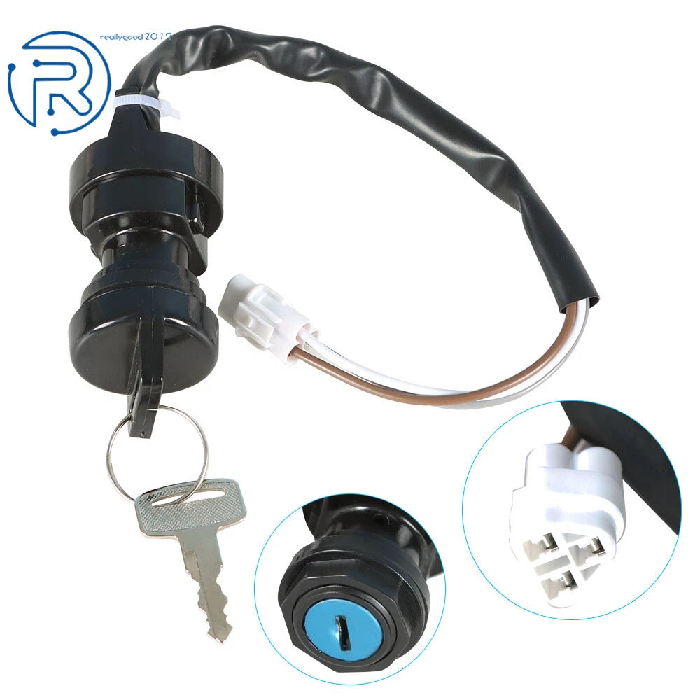 Ignition Switch Key for Kawasaki Brute Force 650 4X4 (2005-2013)