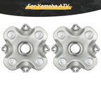 2 Front & Rear Wheel Hubs for Yamaha Kodiak 450 YFM450 4x4 (2018–2024)