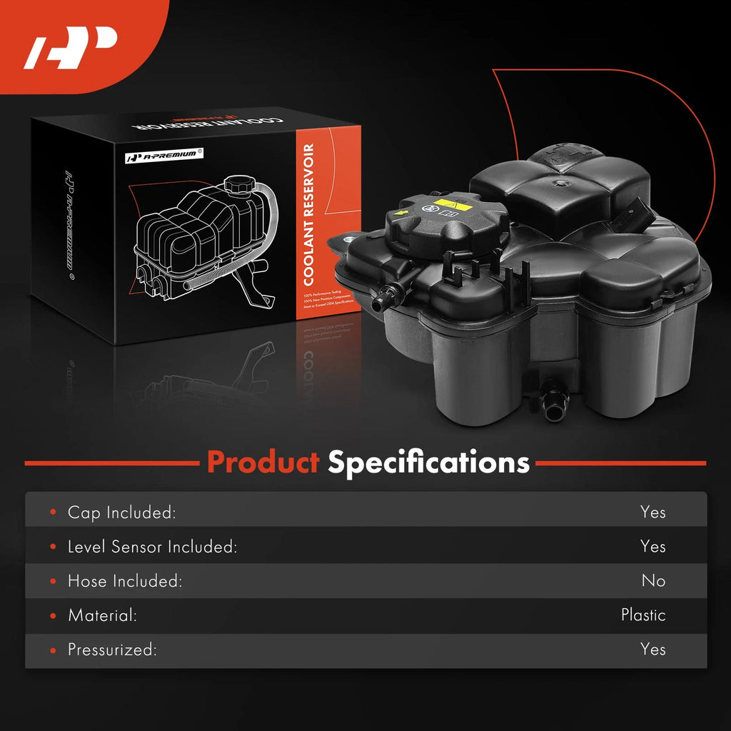 Engine Coolant Reservoir with Sensor & Cap for BMW M5 (2018-2023)