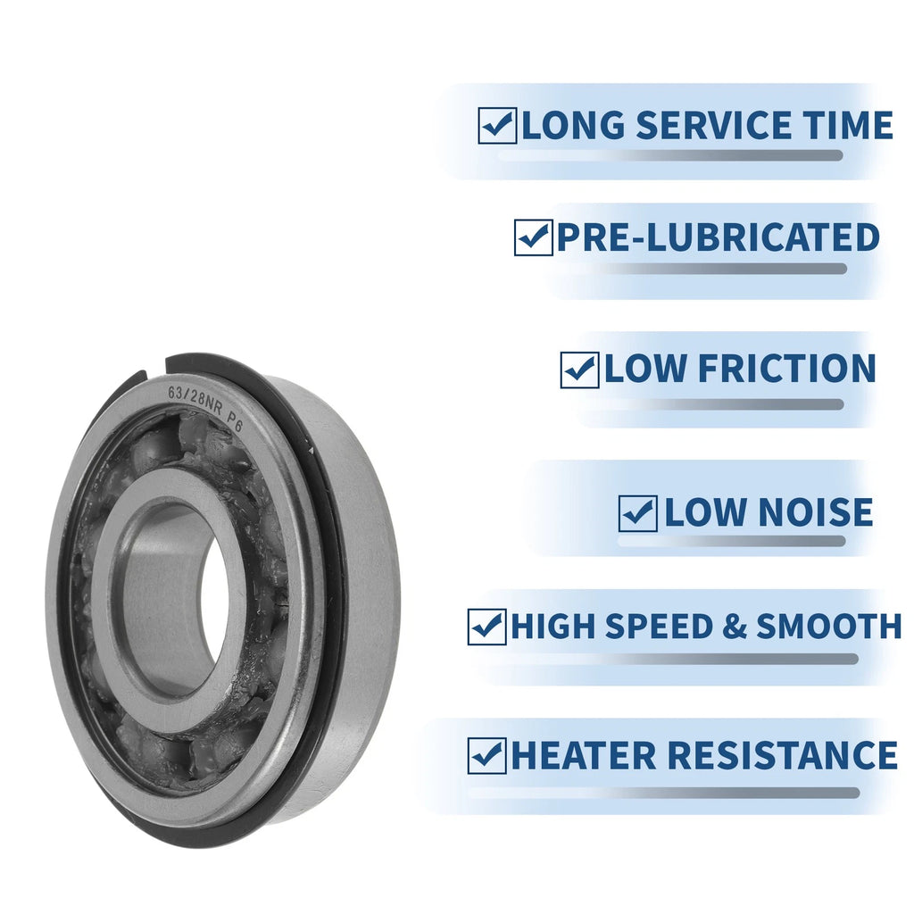 Deep Groove Ball Bearing 28x68x18mm for Scooter Skateboard (1Pc)
