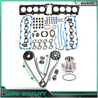 Water Pump Head Gasket Set Timing Chain Kit for Ford Mustang (1999)