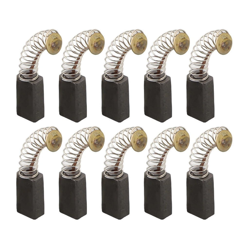 Set of 10 Carbon Brush Parts for Electric Drill (6x10x15mm)