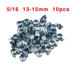 Set of 10 Fuel Injection Hose Clamps for Auto (Various Models)