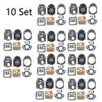 Set of 10 Carburetor Gasket Kits for Stihl 034 038AV