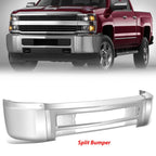 Chrome Front Bumper for Chevy Silverado 2500 3500 (2015–2019)