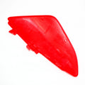 Red Plastic Rear Left Side Fender for CRF50 Style Pit Pro Trail Dirt Bike (No Guard)