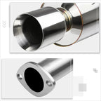 4" Rolled Tip Muffler Catback Exhaust Pipe for Nissan Sentra SE-R Spec V (2002–2006)