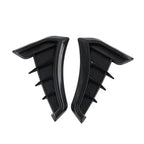 Black Fender Hood Air Flow Intake Trim for Car Side Ventilation Decals