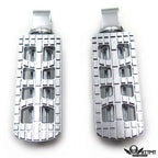CNC Dominator Foot Pegs Chrome for Harley Softail Slim Breakout (2018–2019)