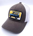 Ford Bronco Hat Cap Brown Blue Embroidered Patch Mesh Back for Bronco (2021–2024)