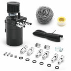 Oil Catch Can Kit for Universal Applications (Baffled, Aluminum)