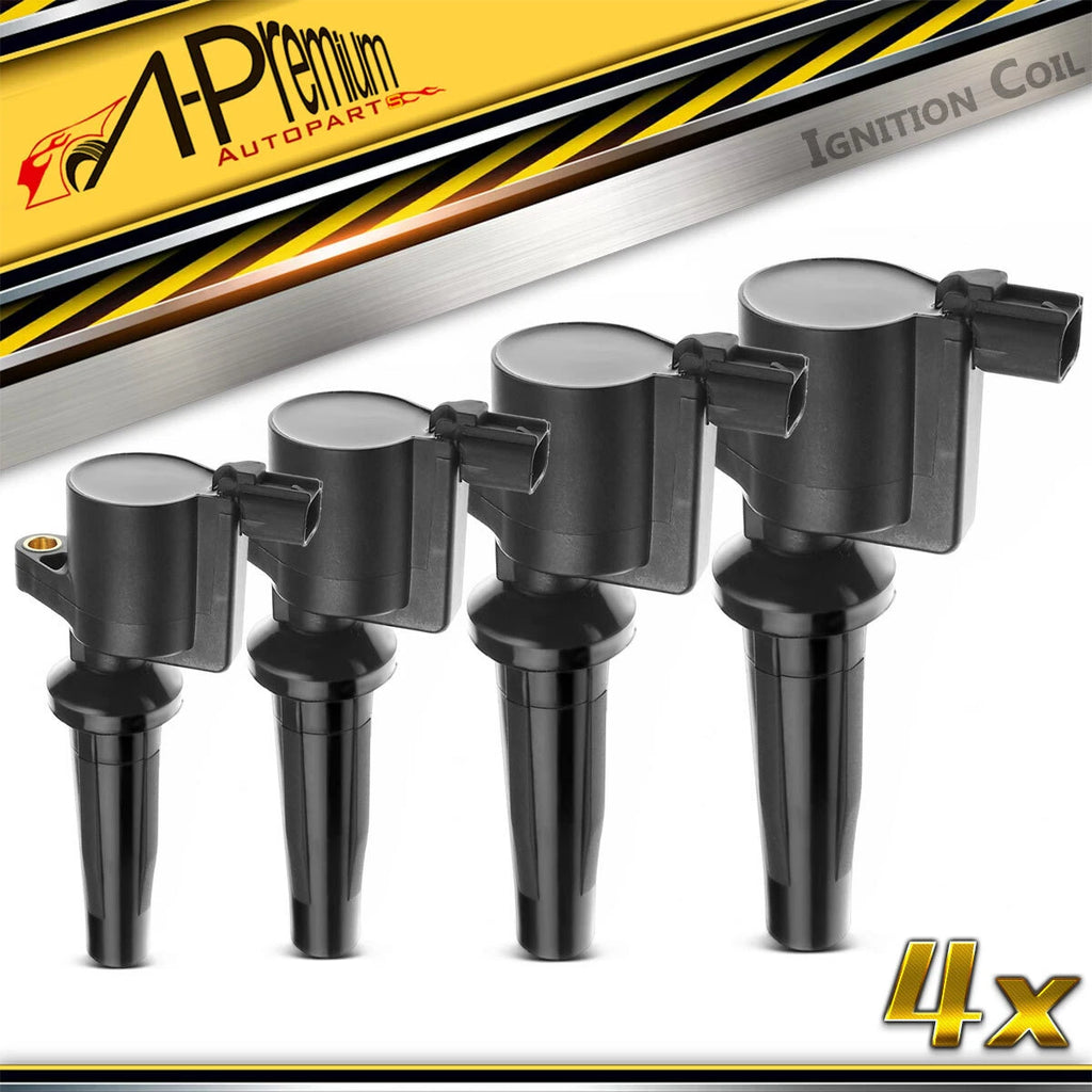 Set of 4 Ignition Coils for Ford Escape (2009–2019) Fusion (2010–2020) Ranger (2019–2020)