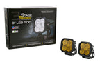 Pair ABL Diode Dynamics Yellow Driving Standard for SS3 Pro (2019–2024)