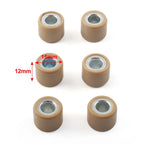 6x Variator Roller Weights 15X12mm for Yamaha Jog 50 90 (1990–2023)