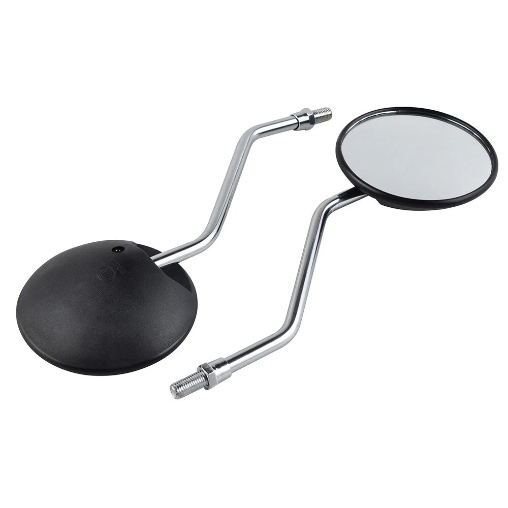 Left-Hand Right-Hand Thread Mirrors for Yamaha DT400 RD400 RD125 RD200 RD250 (1974–1980)