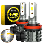 2X H11 H8 H9 CANBUS LED Fog Light Bulbs for Driving Car (6000K)