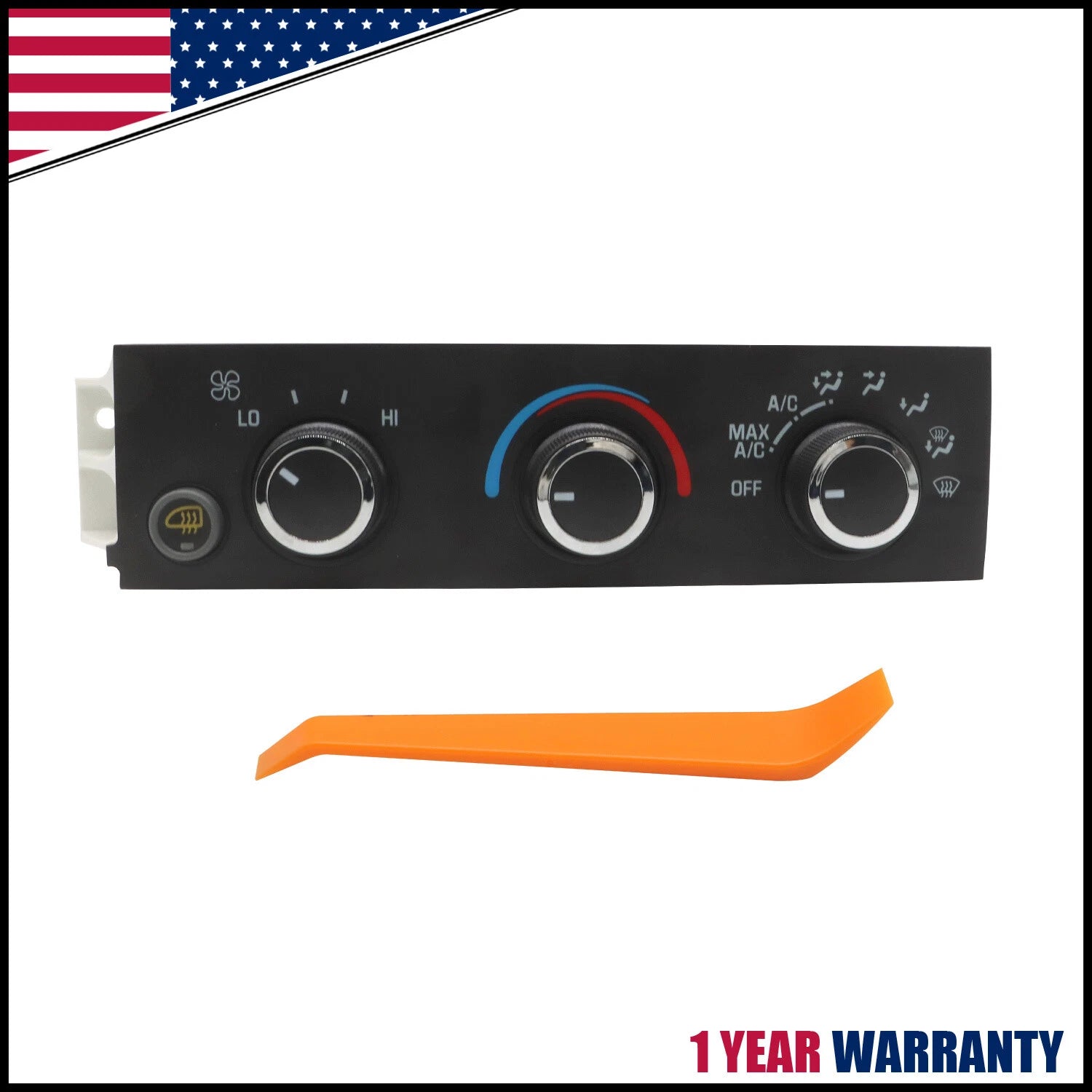 A/C Heater Climate Control Switch for Chevrolet Express 2500 3500 (2008–2022)