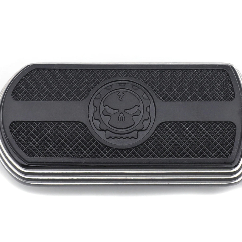 1 1/4" Gear Skull FootPeg for Harley Sportster Touring Dyna