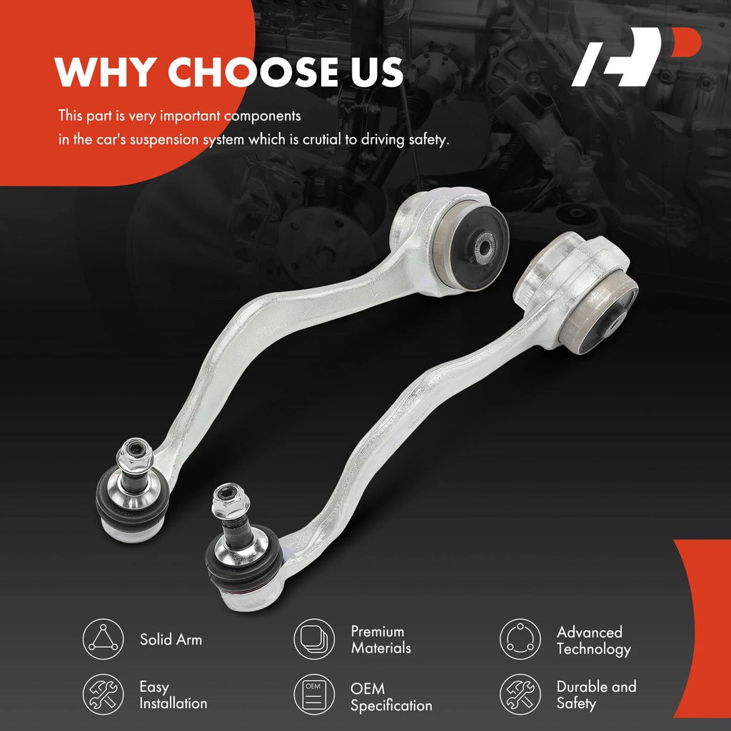 2X Front Lower Control Arm with Ball Joint for BMW X3 X4 (2011–2021)