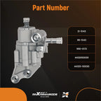 Power Steering Pump W/O Reservoir for Lexus LS400 (1998–2000) 990-0172
