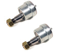 Set of 2 Front Upper Ball Joints for Dodge Ram 3500 4WD