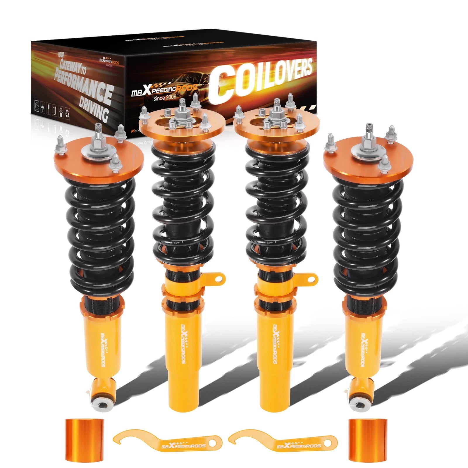 24 Level Damper Coilovers Lowering Kit for BMW 5 Series E39 (1996–2003)
